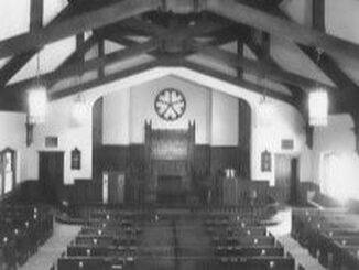 Black and White picture of High Street sanctuary
