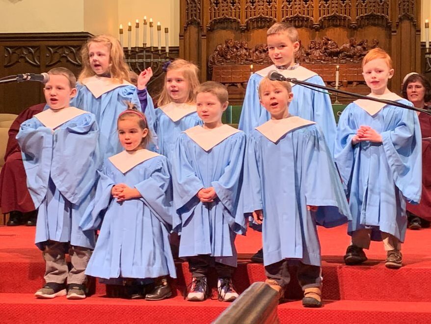 Children's choir at High Street United Methodist
